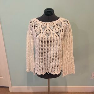 J. Mclaughlin crochet top